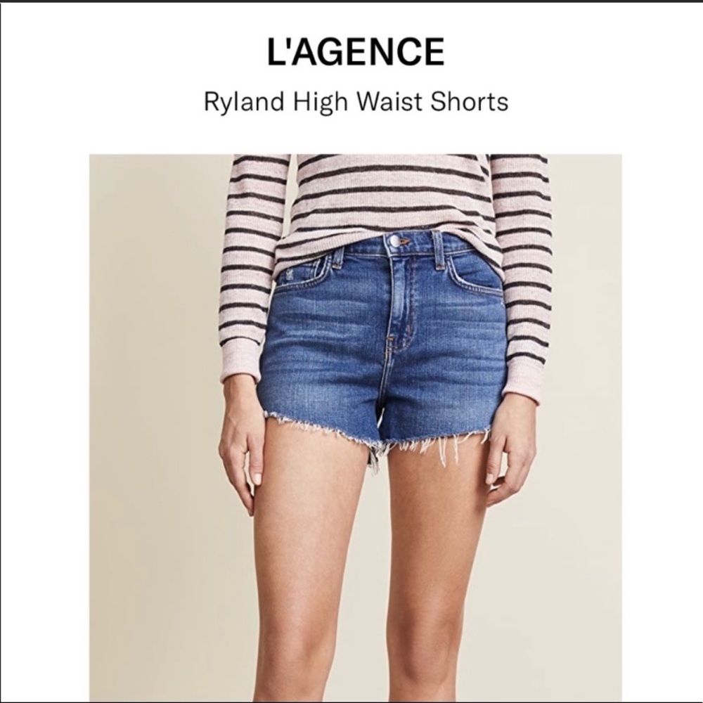 L’agence Ryland shorts size 26